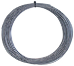 ACRA Badmintonový výplet 1mm stříbrný titanový zpevněný G223