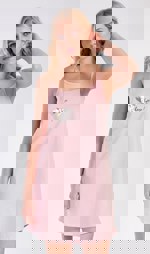 Dámská noční košile na ramínka Zuzana | Pyžama a Župany