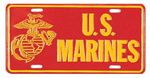 Cedule na auto U.S. MARINES