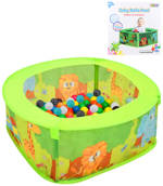 Ohrádka baby bazének set s 50 kuličkami 75x75x30cm pro miminko