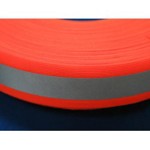 Reflexní páska kombinovaná oranžová 50mm