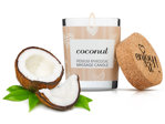 Afrodiziakální masážní svíčka MAGNETIFICO coconut