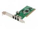 StarTech.com 4 port PCI 1394a FireWire Adapter Card - 3 External 1 Internal FireWire PCI Card for Laptops (PCI1394MP) - Adaptér firewire - PCI - Firewire - 3 porty