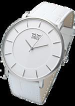 Pánské hodinky Big Timer – barevná kombinace nerez ocel / černý ciferník / černý řemínek