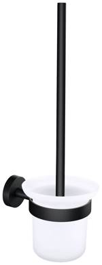 tesa MOON BLACK souprava kartáč na WC lepidlo kov