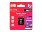 Karta paměťová GOODRAM microSD 16GB s adaptérem