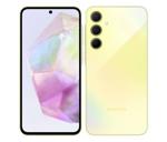 Samsung Galaxy A35 (A356), 6/128 GB, 5G, žlutá (Operační systém:Android; Typ:Dotykový; Datové služby:5G; Rozlišení displeje:2340 x 1080; Typ displeje:AMOLED; Tvar výřezu v displeji:Kapka; Počet objektivů zadního fotoaparátu:3; Počet objektivů předního fotoaparátu:1; Funkce fotoaparátu:Přisvětlovací dio)