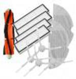 11ks HEPA filtry a kartáče pro XIAOMI Mi Robot Vacuum Mop 1C, 1T, 2C, Mop 2+, sada