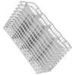 Koš na příbory pro myčku nádobí AEG-Electrolux šedý, 4 oddíly (23 x 12,5 cm)