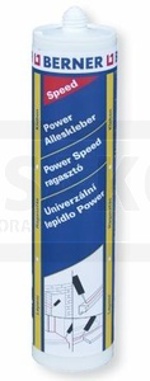 Lepidlo na kov Berner plasické černé 310 ml