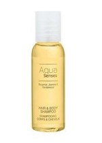 Aqua Senses hotelový tělový a vlasový šampon v lahvičce 35 ml