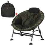 Giants fishing Sedačka Moon Chair Deluxe + přepravní taška