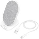 Hama bezdrátová indukční nabíječka 10 W 00201686 Výstup Qi standard bílá