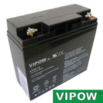 Baterie olověná 12V 20Ah VIPOW BAT0218