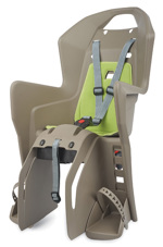 Dětská sedačka POLISPORT Koolah na nosič hnědo-zelená