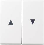 GIRA kryt spínač žaluzií Systém 55, Stamdard 55, E2, Event, Event čistý, Event průhledný, Esprit, ClassiX bílá zářivá 029403 1 ks