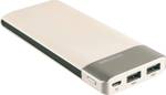 RealPower PB-8000 powerbanka Li-Pol, 8000 mAh, champagne
