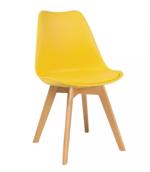 Jídelní židle BALI - žlutá