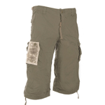 3/4 kalhoty Mil-Tec Air Combat - khaki, XS