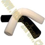 Ortopedický polštářek Lanaform z líné pěny - krémová