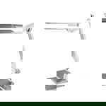 ECOLITE LED stolní lampa dotyková, 9W, volba teploty světla, stmívatelná, stříbrná   LBL1207-STR