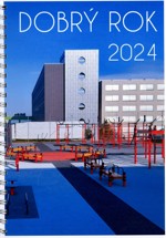 Diář na rok 2024, A5, kroužková vazba