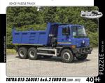 RETRO-AUTA Puzzle TRUCK č.40 Tatra 815-2A0S01 6x6.2 EURO III (2008 - 2013) 40 dílků