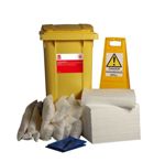 Sada na rozlité kapaliny, obsah sady: 15´ Haz, 170 x nalepovací elektrody, 5 x 3 m sock, 6 x polštáře pro Olej RS PRO