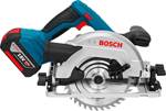 Bosch Professional GKS 18V-57 G aku ruční kotoučová pila, max. řez 57 mm, vč. 2x aku, vč. nabíječky, kufřík, vč. paralelního dorazu, 18 V, 4 Ah, 06016A2106