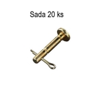 Střižný kolík (střižný šroub) pro sněhové frézy MTD, Cub Cadet, Wolf Garden a Yardman sada 20ks střižný šroub sada 20ks