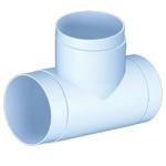 Ventilační T spojka plastová 100 mm