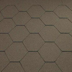 Asfaltový šindel Katepal KL, hnědý