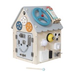 2Kids Toys Activity board Domeček šedý