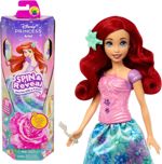 Barbie Disney princezna Spin & Reveal Módní panenka Ariel a doplňky s 11 překvapeními