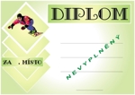 Snowboard diplom A4  č.1