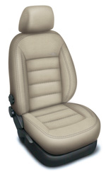 Automega Autopotahy HONDA CIVIC SPORT EP2, od r. 2000-2005, AUTHENTIC LEATHER, béžové