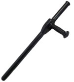 Tonfa policejní hranatá AFG bez závěsu ČERNÁ