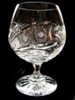 Sklenice Laura na brandy s dekorem Kometa 6 ks (250 ml)