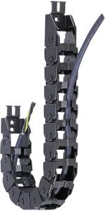 igus Easy Chain® E-Kette® E14.2 E14.3.075.0 energetický řetěz princip tlačítka, klasifikace UL94-V2