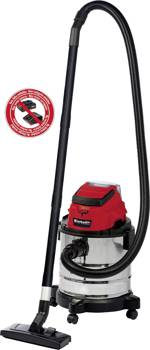 Einhell Power X-Change TC-VC 18/20 Li S-Solo 2347130 mokrý/suchý vysavač 20 l bez akumulátoru, bez nabíječky
