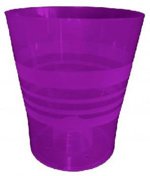 Plastkon Květináč orchidej 130 transparentní fialová