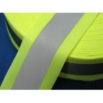 Reflexní páska kombinovaná žlutá 50mm