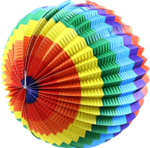 LAMPION KOULE DUHA 25CM*