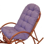 Polstr na houpací křeslo fialový melír | RYCHLÉ DODÁNÍ