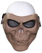 Maska na airsoft lebka II,  coyote