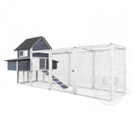 Dřevěný maxi kurník PALERMO DELUXE, 3100x1500x1500 mm