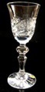 Sklenice Laura na likér s dekorem Kometa 6 ks (60 ml)