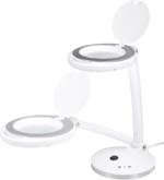 TOOLCRAFT TO-7453173 Stolní lupa s LED osvětlením, se 30 SMD LED zvětšení=1.75 x 102 mm Třída energetické účinnosti 2021 F (A - G)