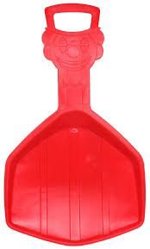 Plastkon Kluzák Klaun červená - lopata sáňkovací na sníh / zima
