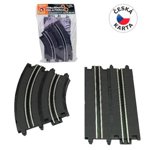 Autodráha náhradní díly 4 ks, 1:43, 19cm